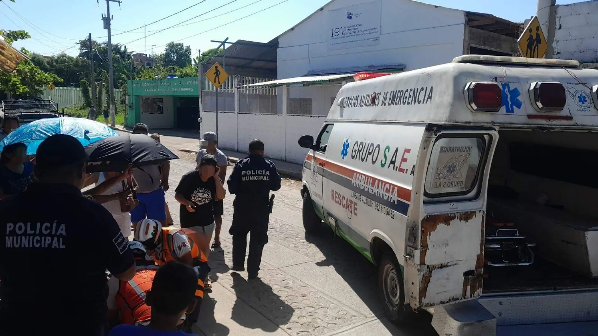 SAE emergencias tapachula